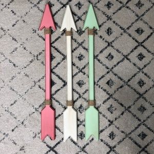 Three Pillowfort Nursery Arrows